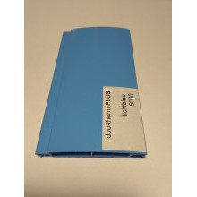 Двухкамерный профиль из пластика duo-therm PLUS, 47x9mm, светло-голубой 5000