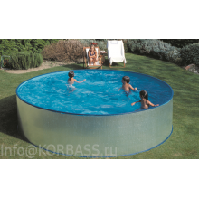 Сборно-разборный круглый бассейн SUMMER FUN диаметр 5х1,2 м.